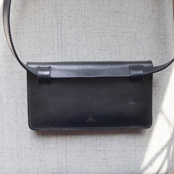 Able Mare Belt Bag Wallet Womens One Size Black Festival Crossbody Travel - Picture 5 of 7